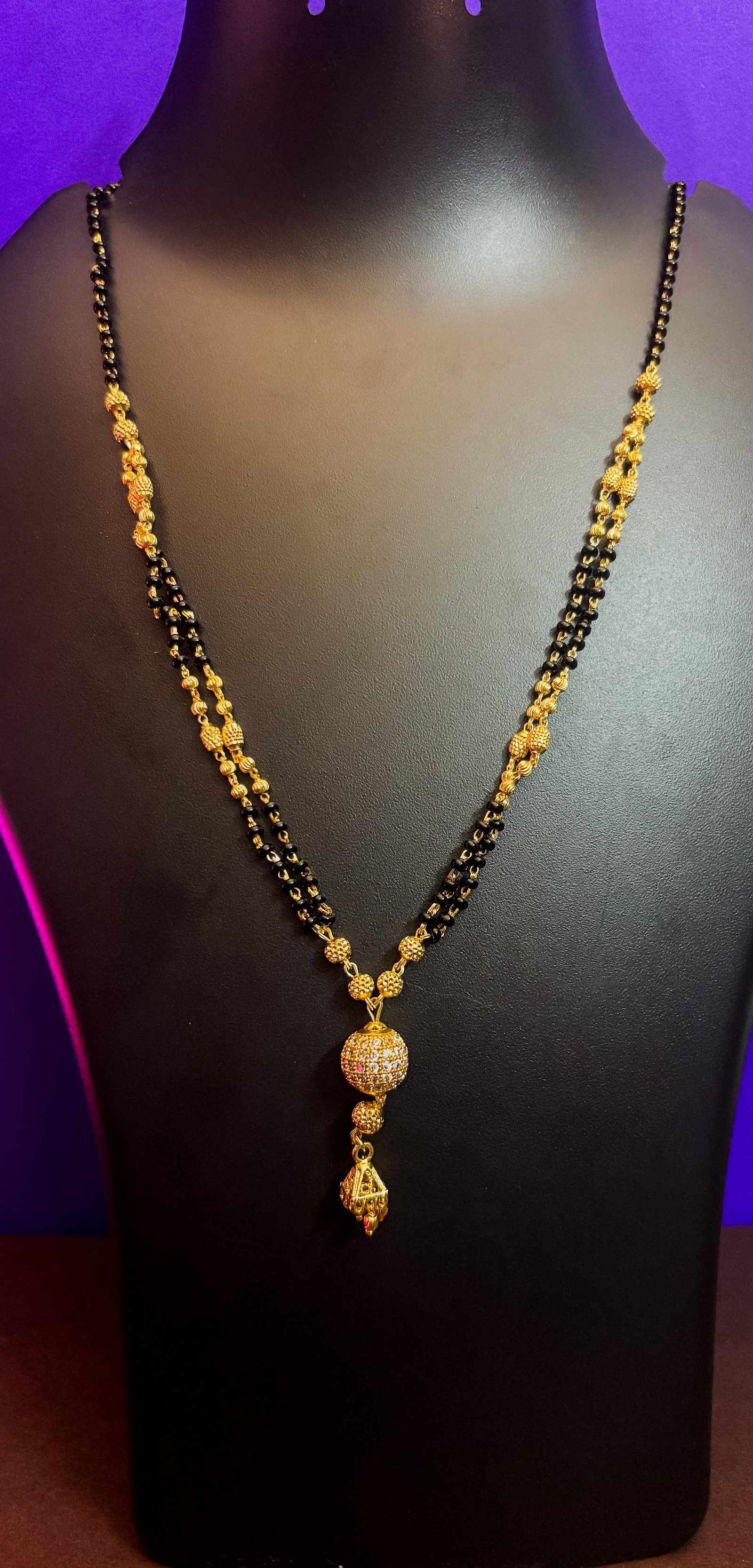 Black & Gold Necklace
